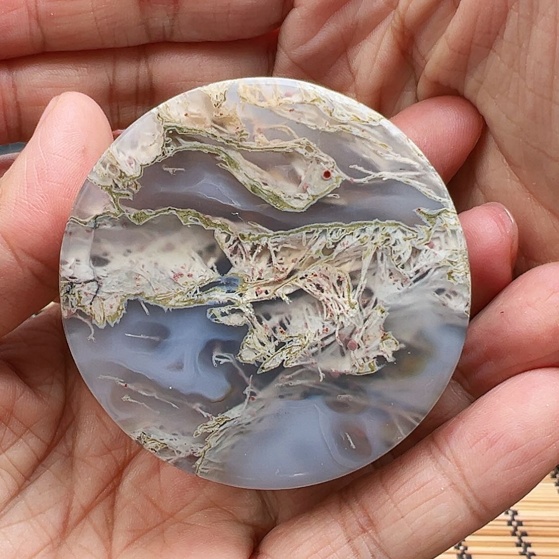 未镶嵌玛瑙/玉髓珠宝半成品