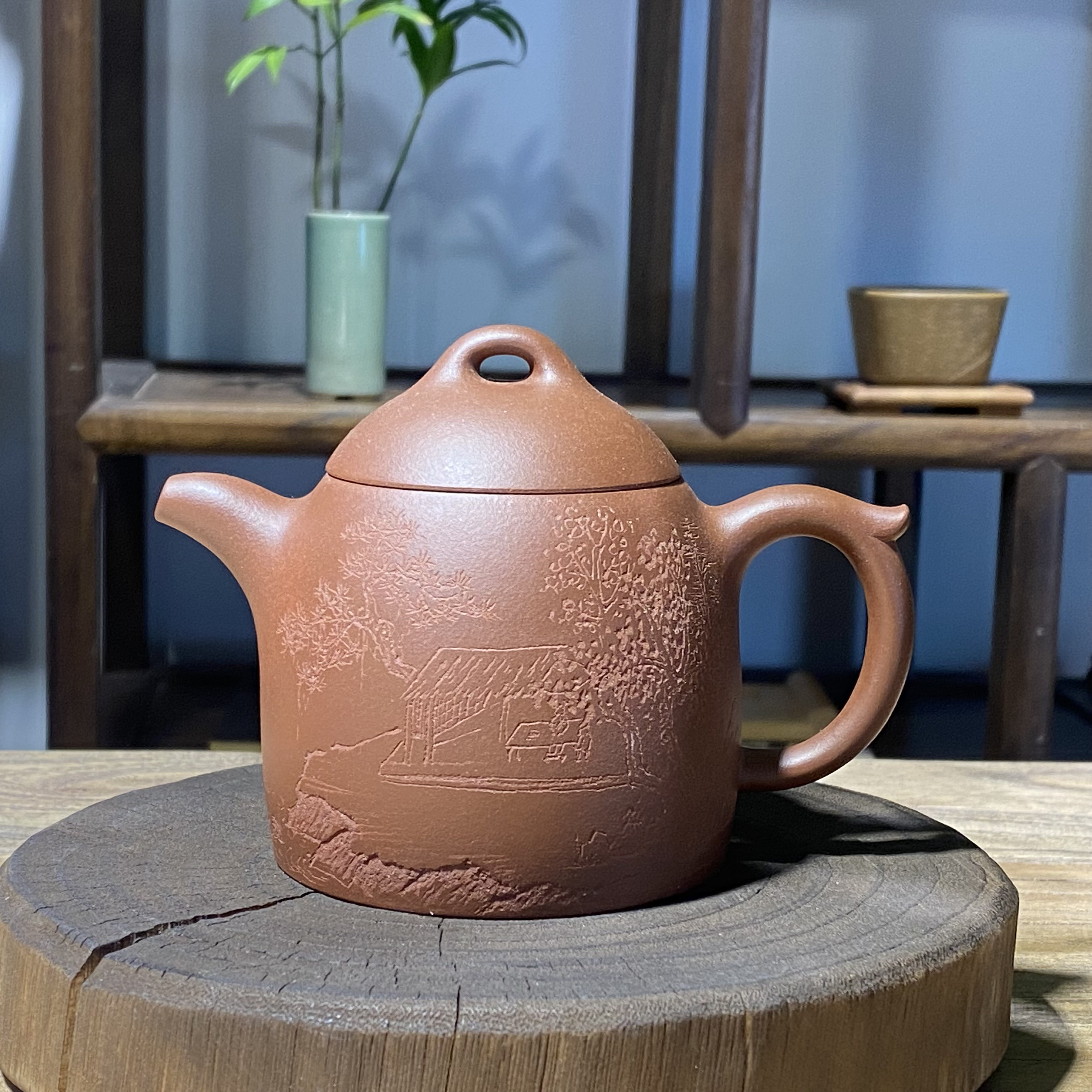 【秦权】容量220毫升 中槽清手工制作