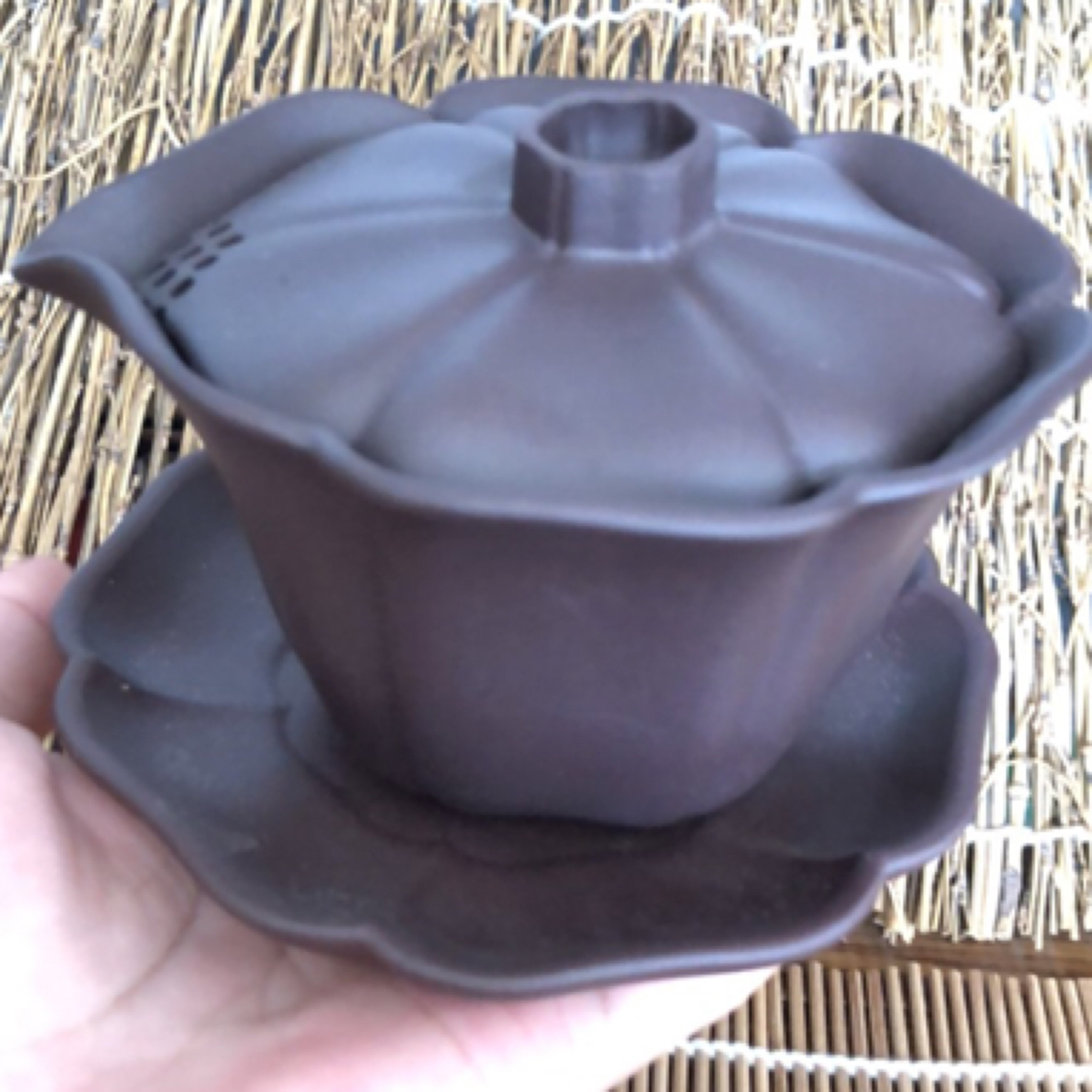 原矿黄龙山紫泥纯手工三件套茶具