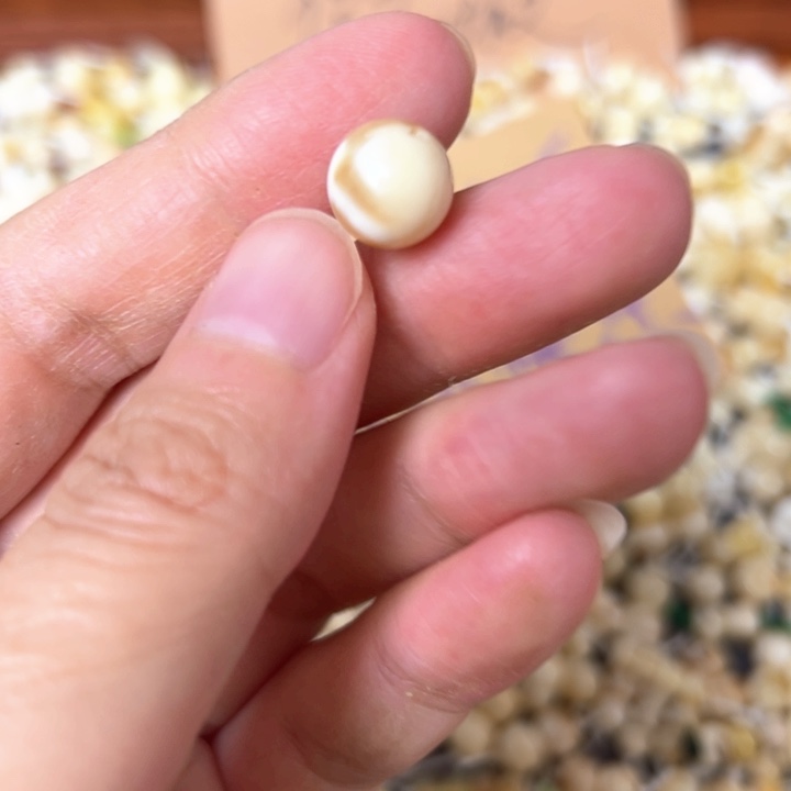 蜜蜡未镶嵌裸石10mm一个