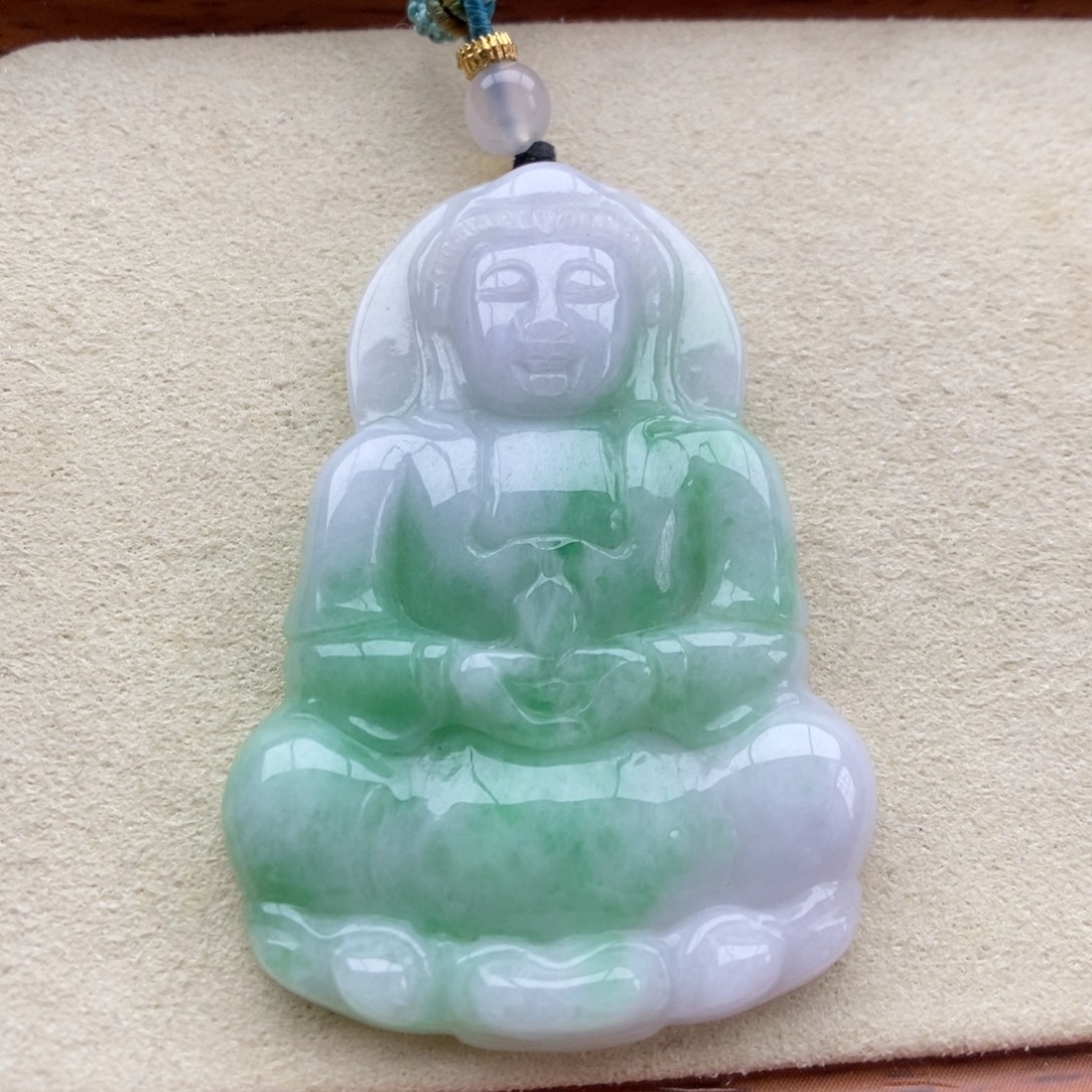 翡翠未镶嵌颈饰吊坠