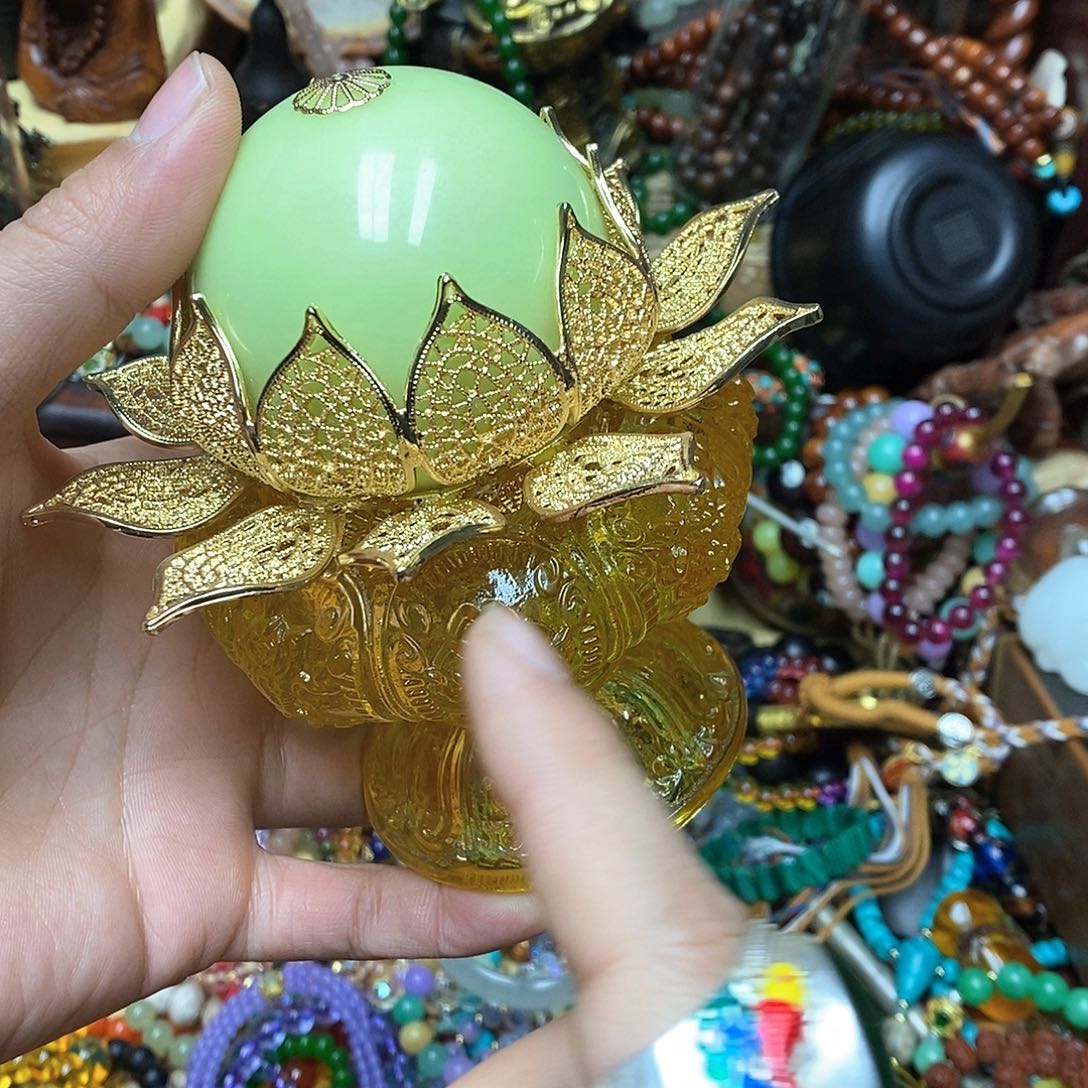 滴血莲花菩提吊坠