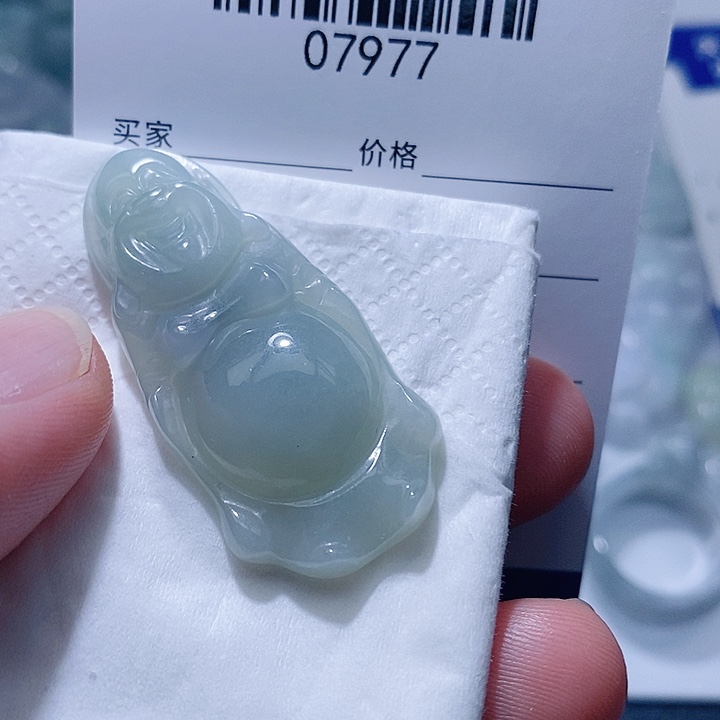 翡翠未镶嵌颈饰天光墟翡翠市场现金代购