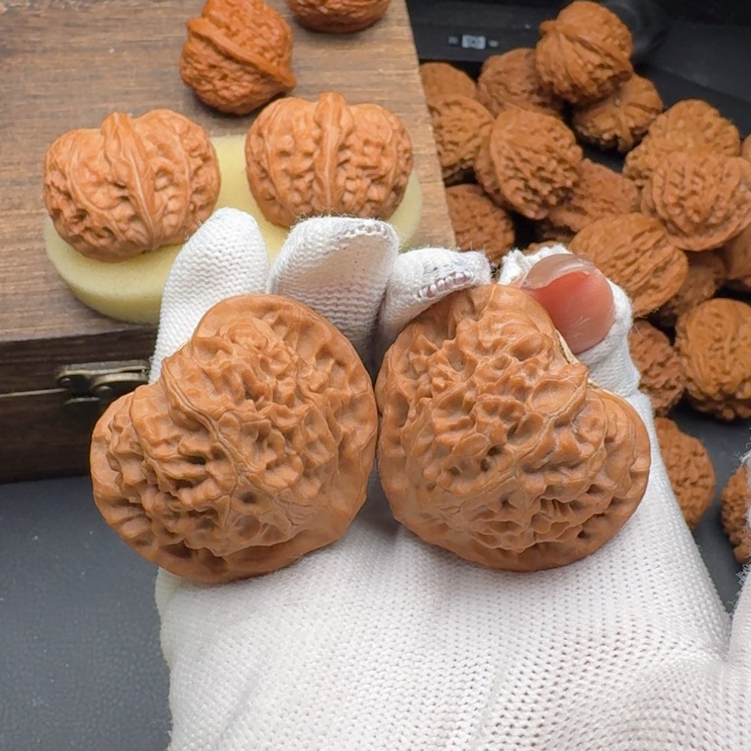 文玩核桃吊坠41+宫灯004