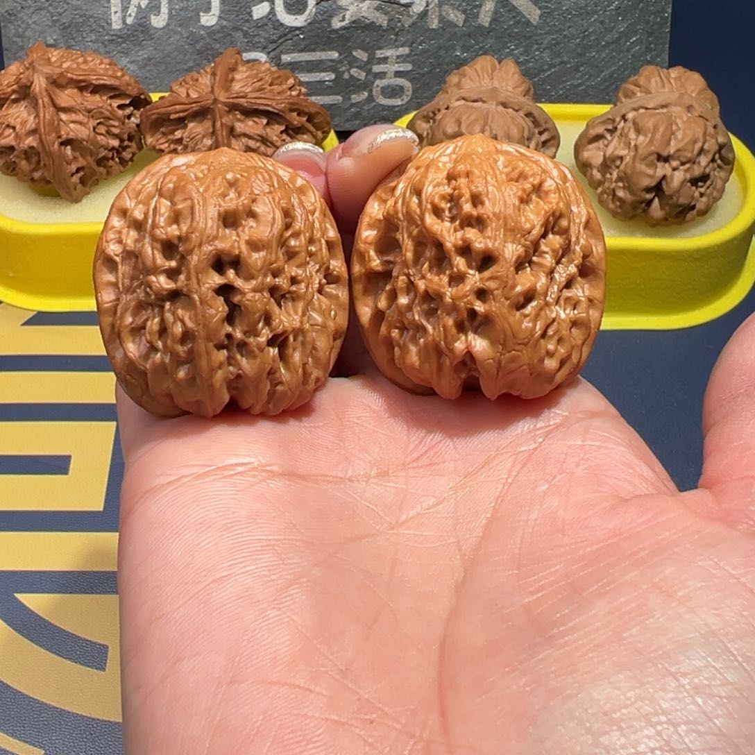 文玩核桃把件西北将军膀36