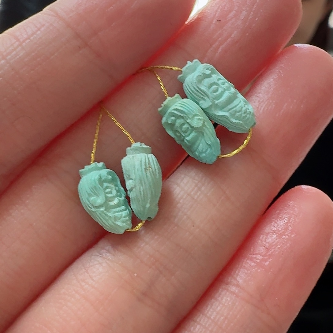 绿松石珠宝奇石未镶嵌