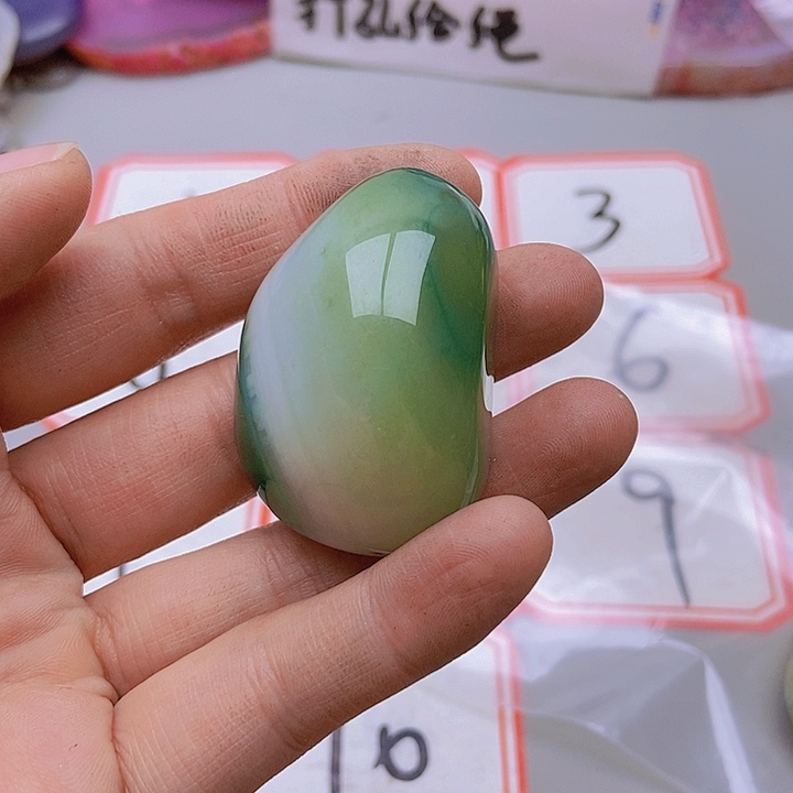 【闪购商品】玛瑙/玉髓珠宝半成品未镶嵌好*缘