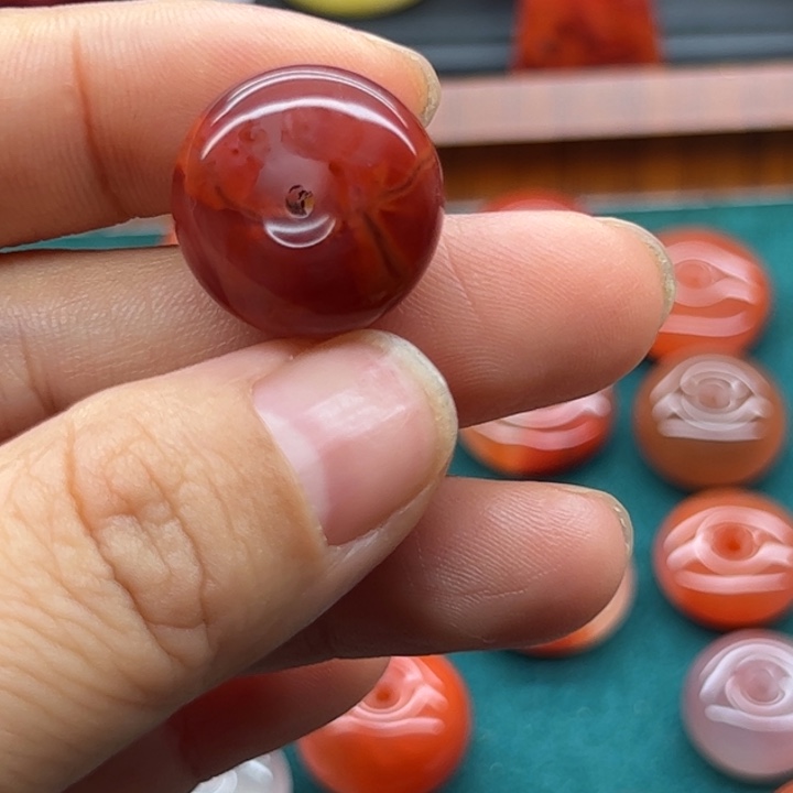 觉***主南红玛瑙未镶嵌配饰