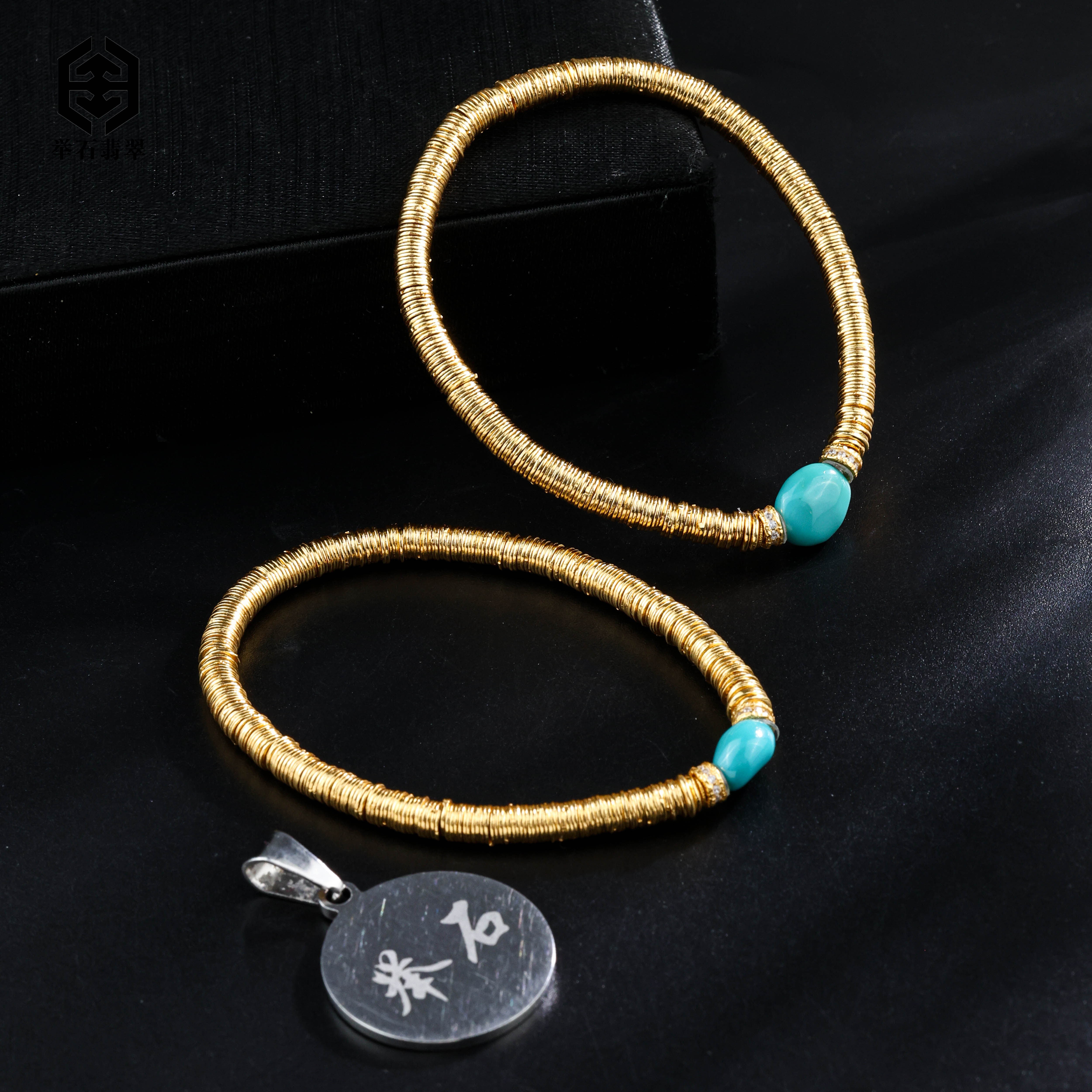 【举石臻品】TH1222-3793-62绿松石手串（一件/多样性发）Y