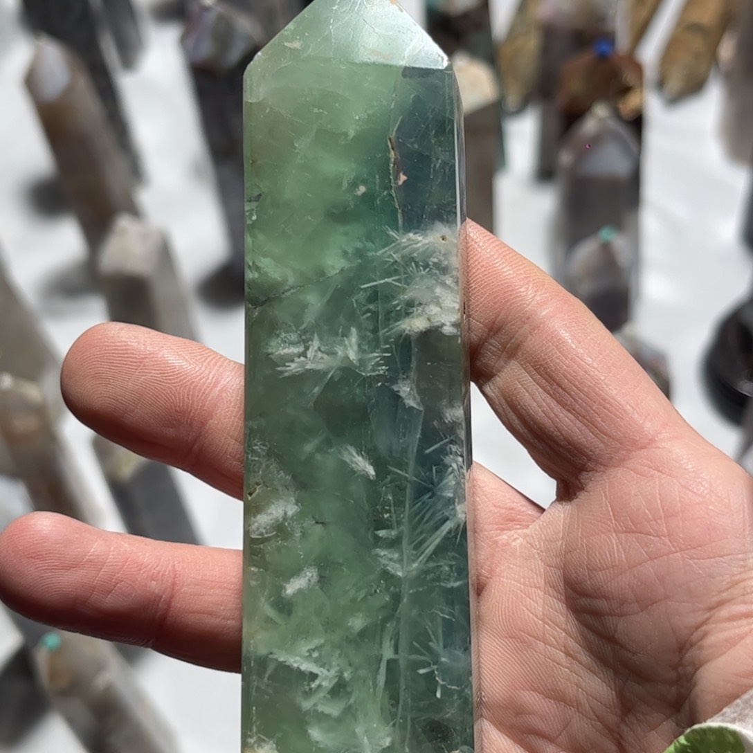 水晶天然水晶微瑕未镶嵌