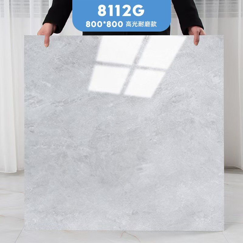 【80*80新款亮面】家用自粘地板贴加厚耐磨防水地板翻新自粘地板贴