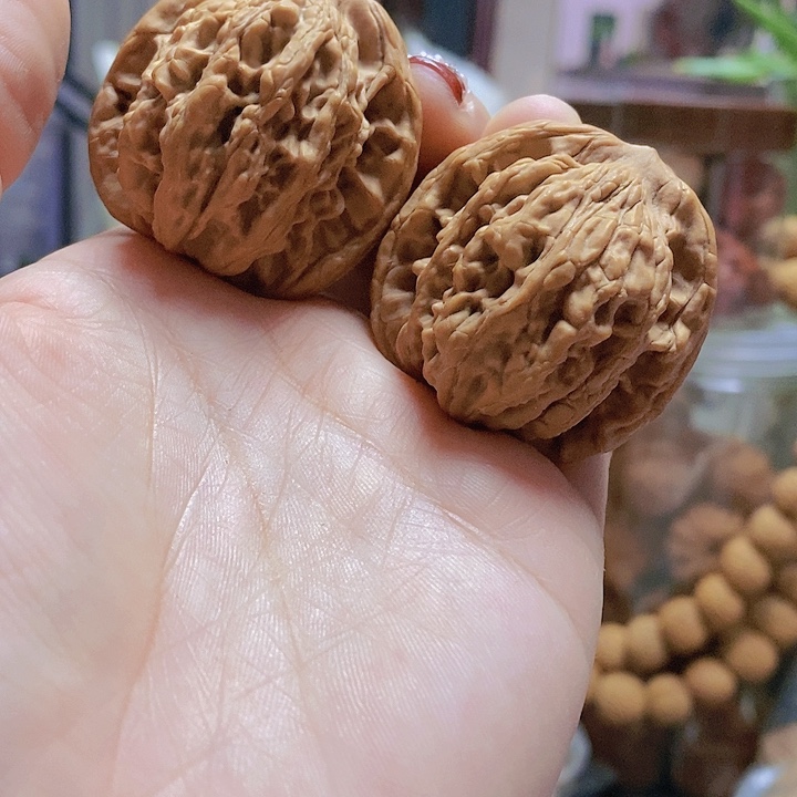 【闪购商品】文玩核桃把件40虎头