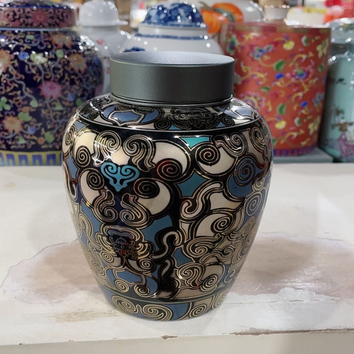 【闪购商品】罐陶瓷茶叶罐密封罐