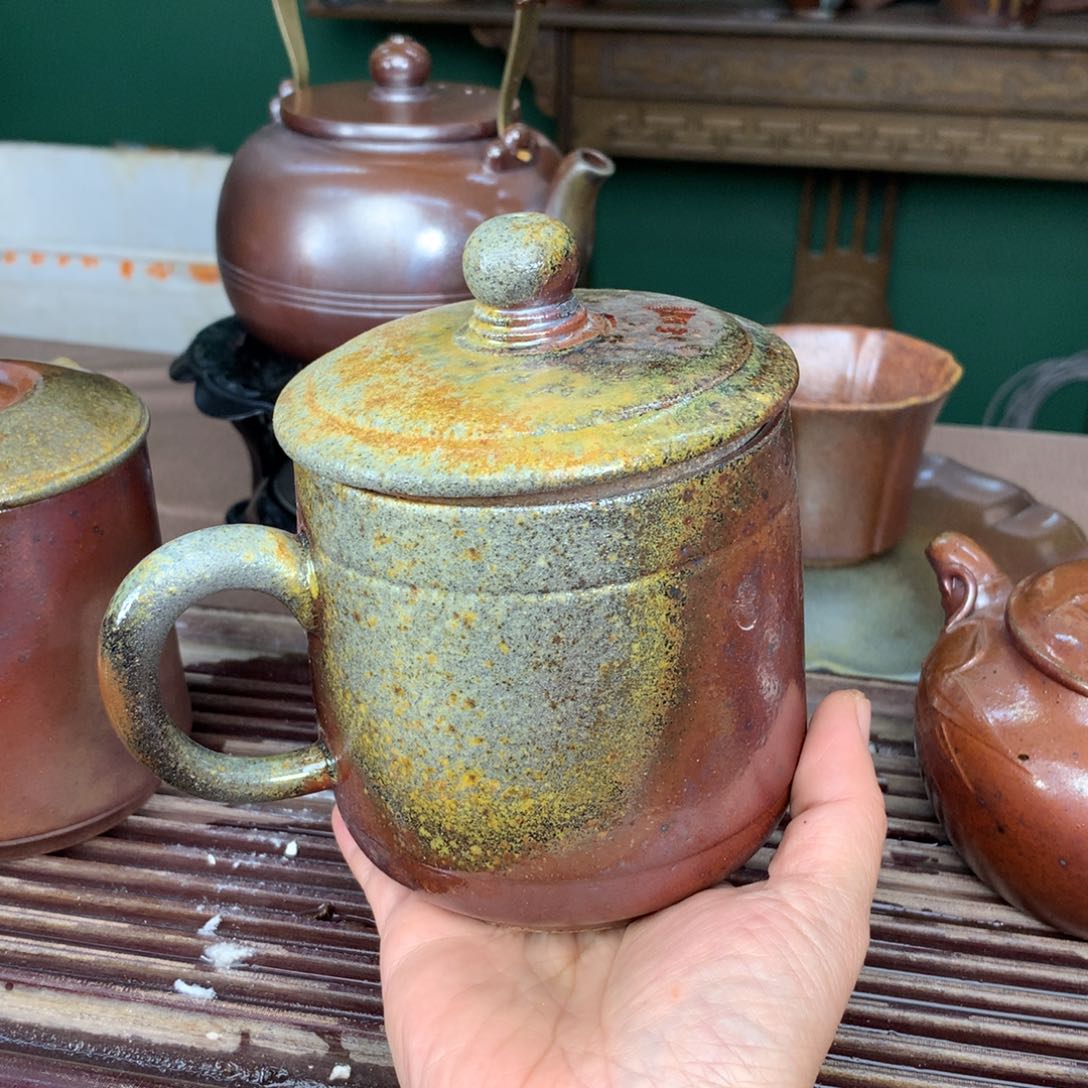 紫砂茶壶纯自然柴烧