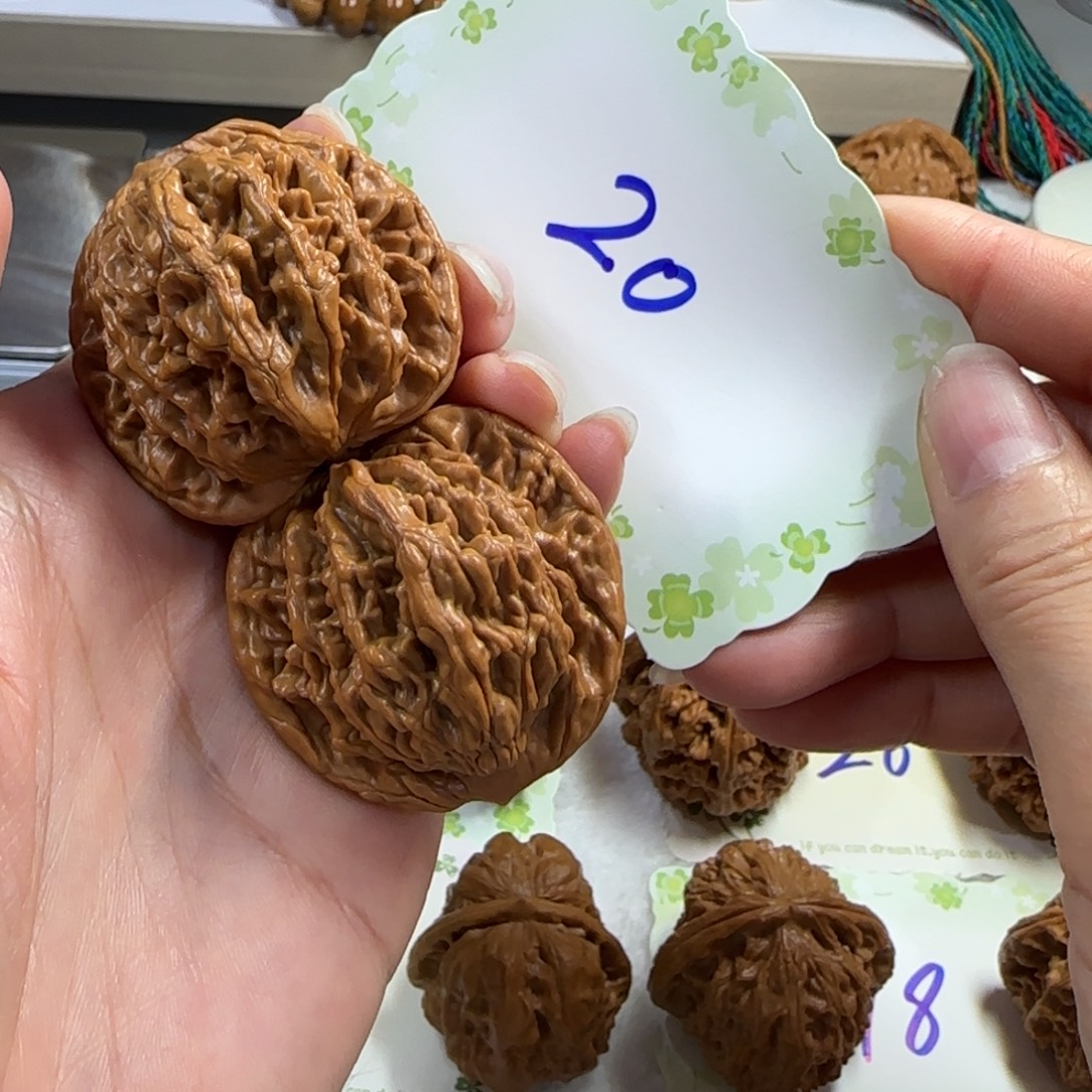 吊坠文玩核桃20号麦虎4.2