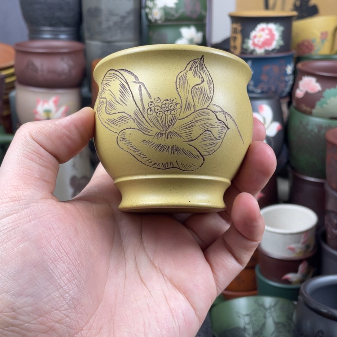 紫砂茶杯紫砂茶杯