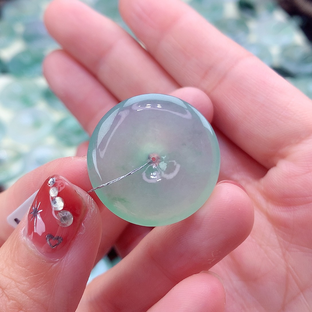 翡翠颈饰未镶嵌27翡翠23.3/5