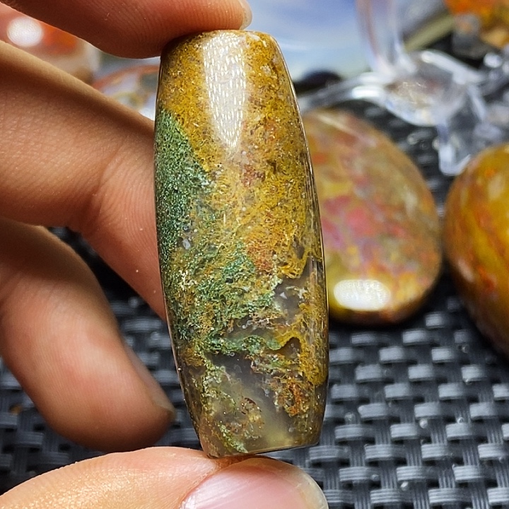 挣***猬玛瑙/玉髓未镶嵌颈饰