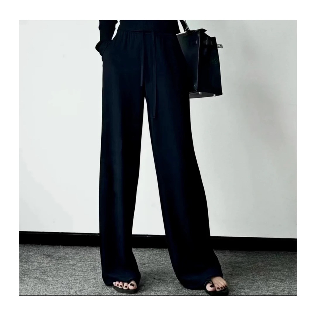 AMASS/阿玛施夏季新款爆款百搭显瘦洋气高腰洋气休闲裤5100586