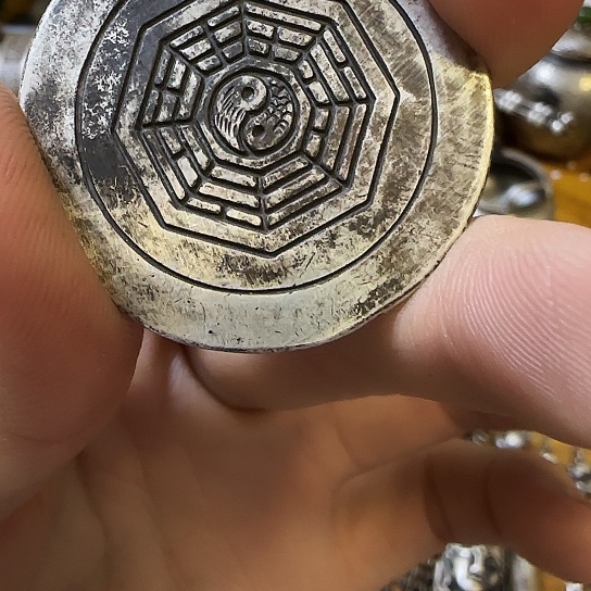 越***好足银木质足银足银八卦