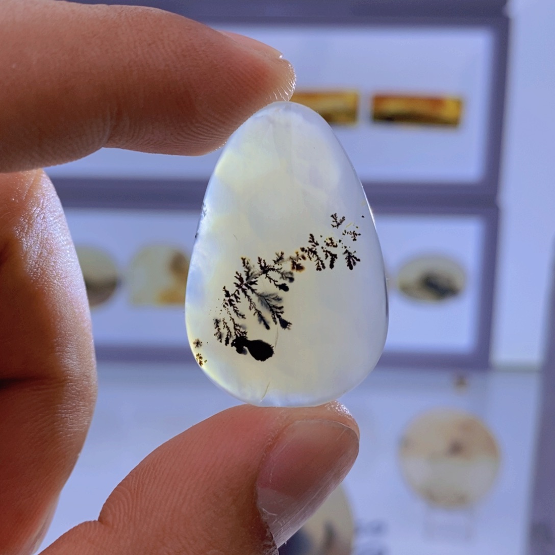 玛瑙/玉髓未镶嵌吊坠(不含链)22