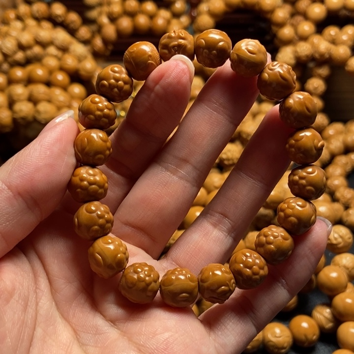 仙***记猴头核桃手串呱呱来财