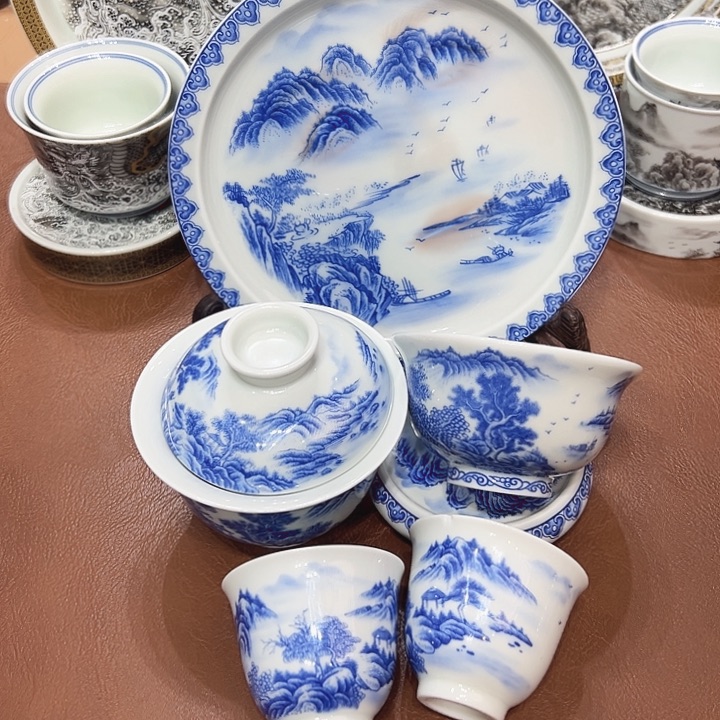 摆件景德镇陶瓷艺术展演厅和艺术展等