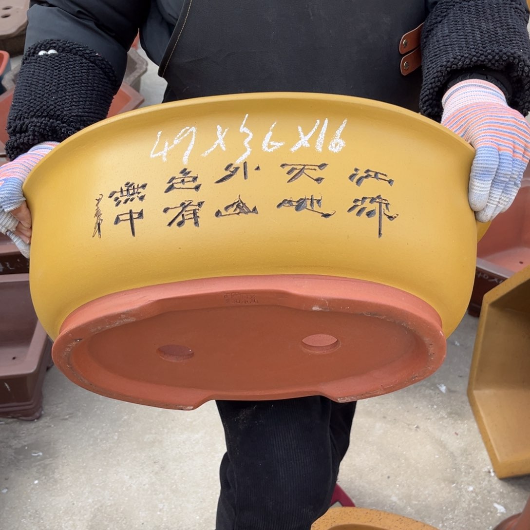 紫砂花盆盆景艺术