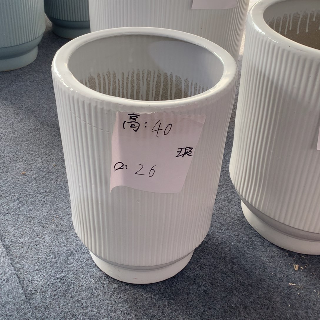 高温陶瓷花盆微瑕