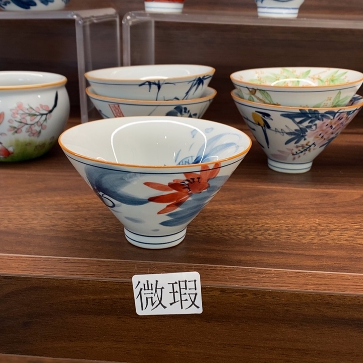 釉下老陶泥手工绘制