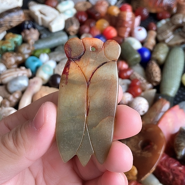 和田玉未镶嵌颈饰2