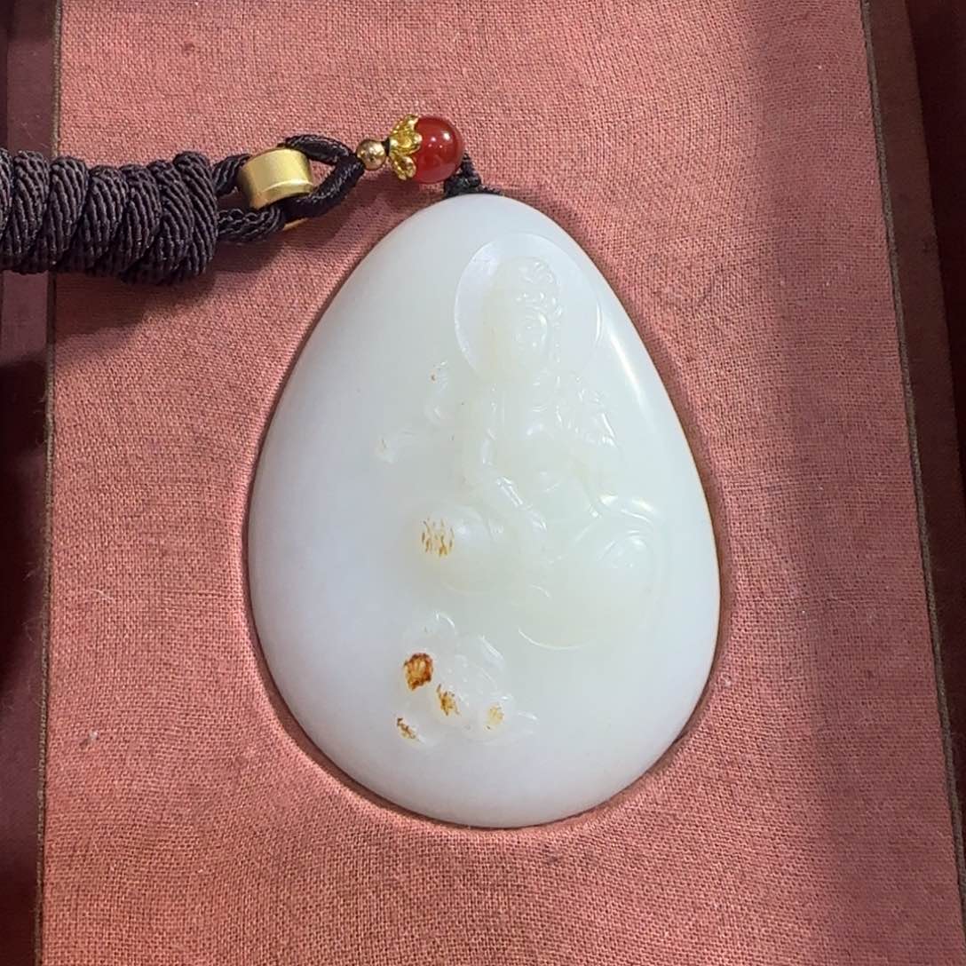 和田玉挂件未镶嵌