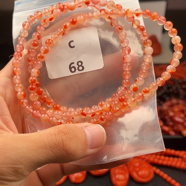 未镶嵌南红玛瑙多样性发货5m m南红玛瑙