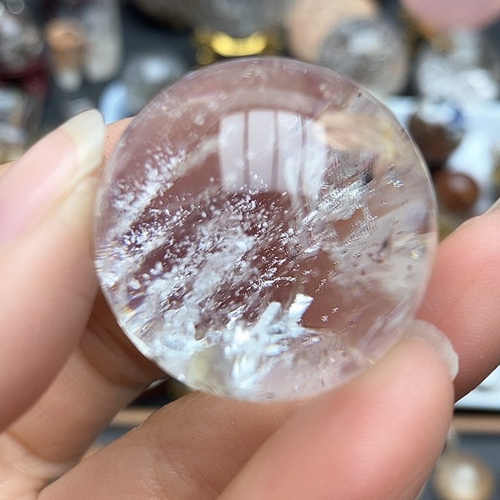 水晶裸石未镶嵌小球30