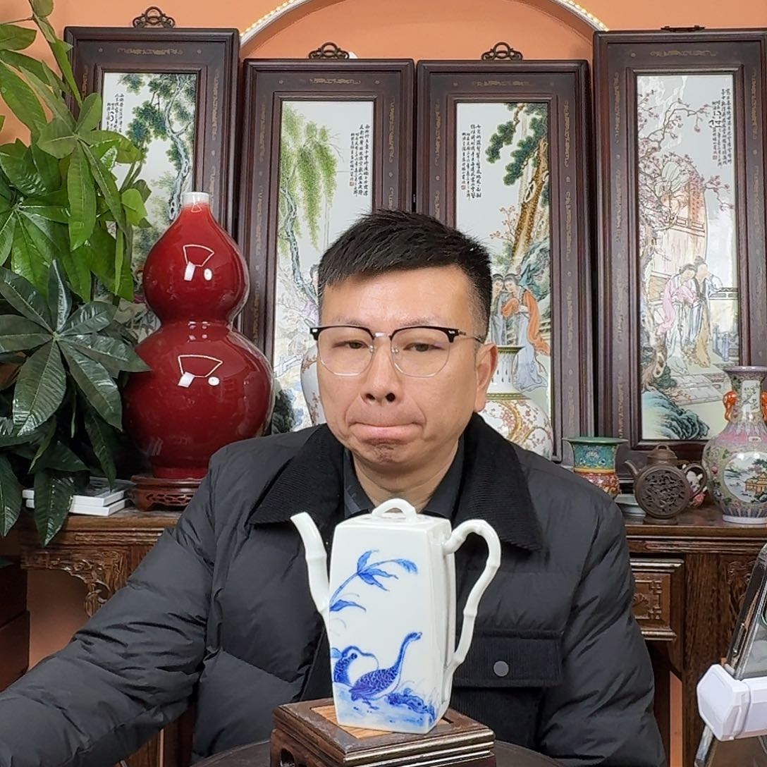陶摆件景德镇陶瓷手工壶