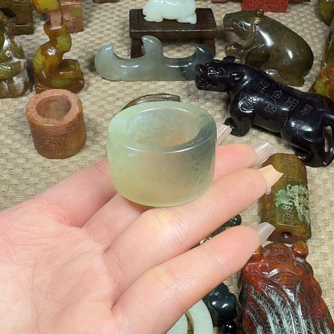 白玉菩提吊坠挂件