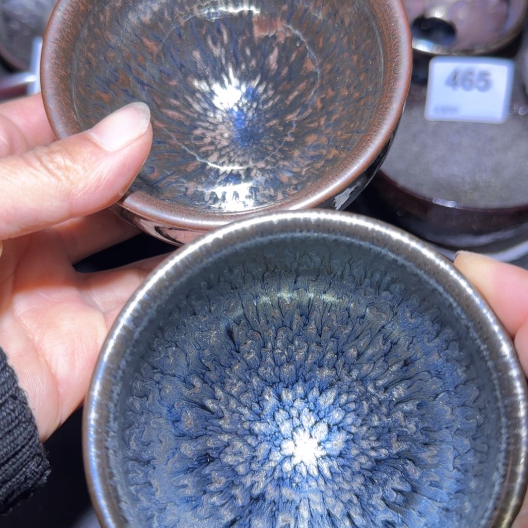 茶盏福建盏茶器两只将军