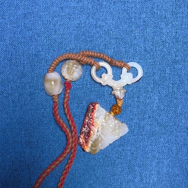 和田玉（糖玉）挂件未镶嵌