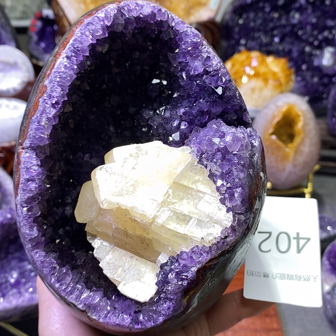 紫晶未镶嵌珠宝半成品