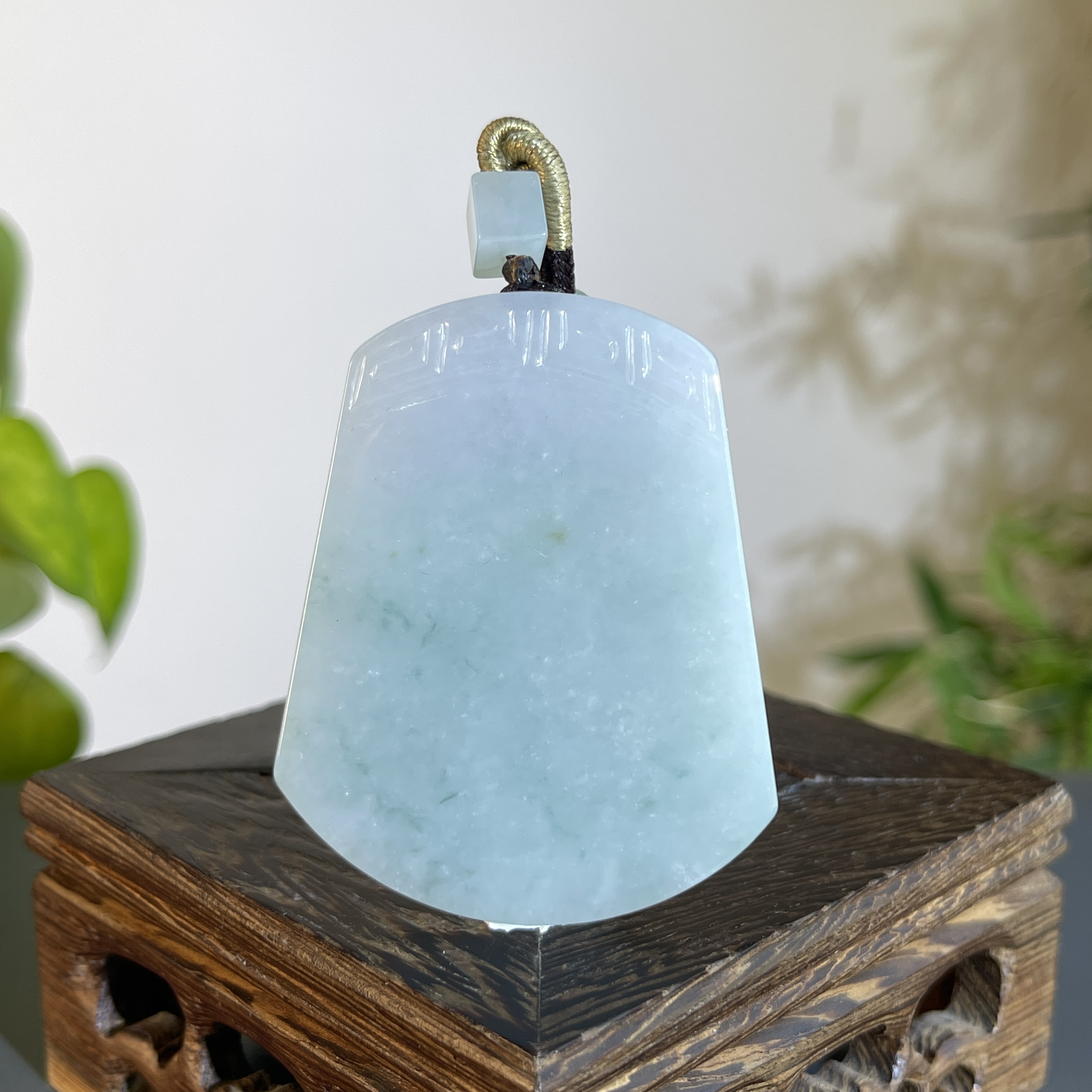 JXA15-62 天然缅甸A货翡翠 无事牌