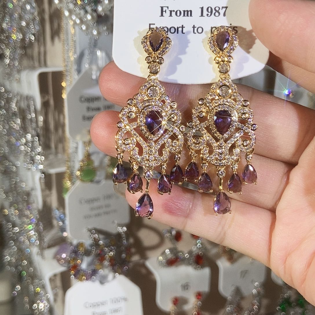 铜合金925银锆石