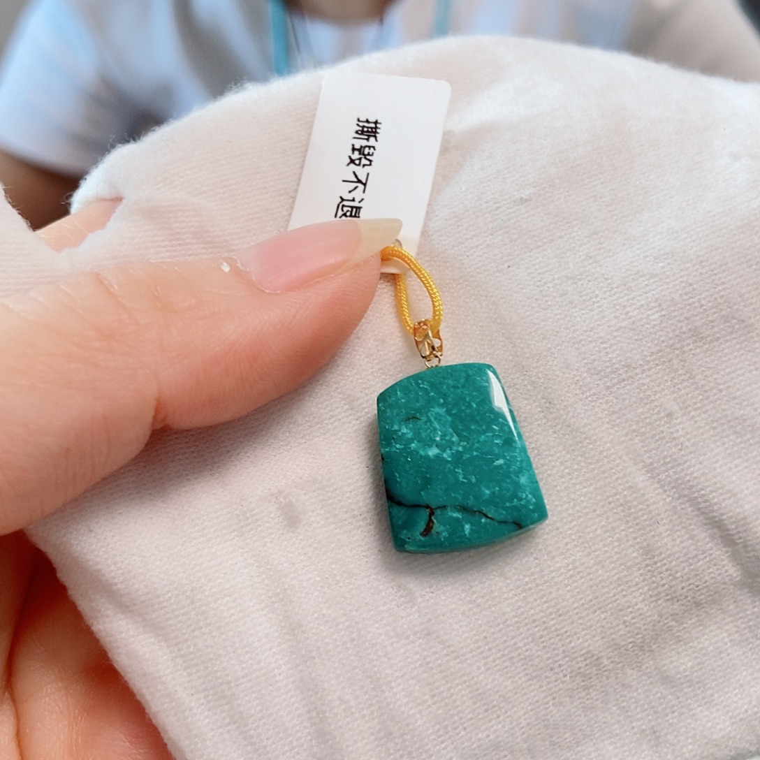 未镶嵌绿松石珠宝奇石