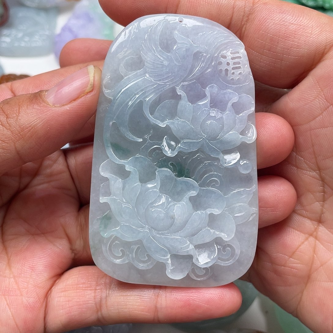 颈饰未镶嵌翡翠翡玉t缘翡翠