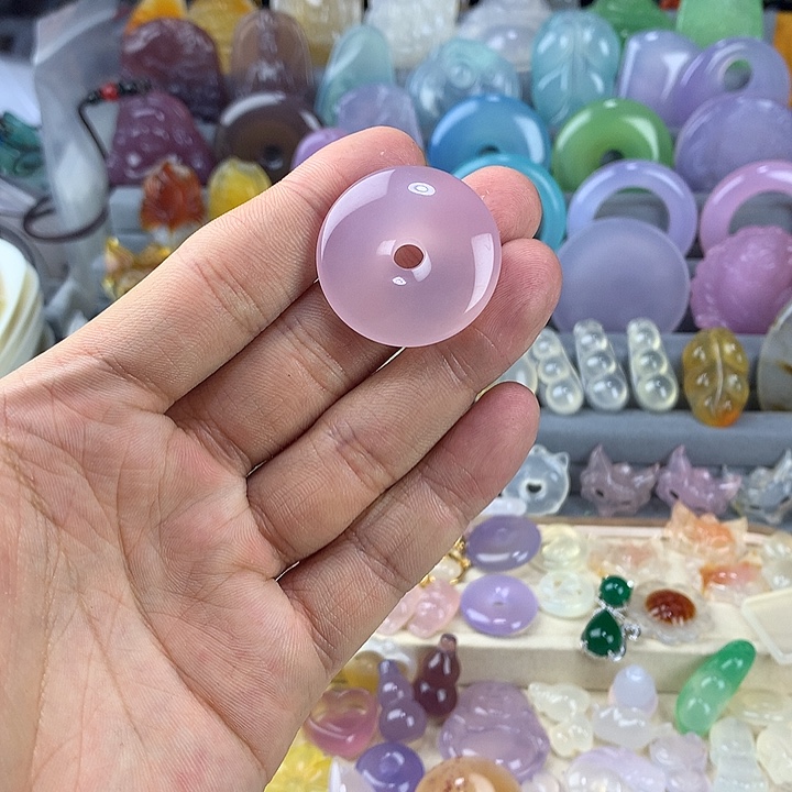 玛瑙/玉髓未镶嵌颈饰