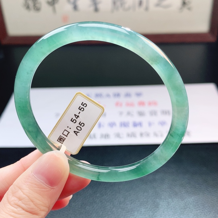 翡翠未镶嵌手镯翡翠手镯14