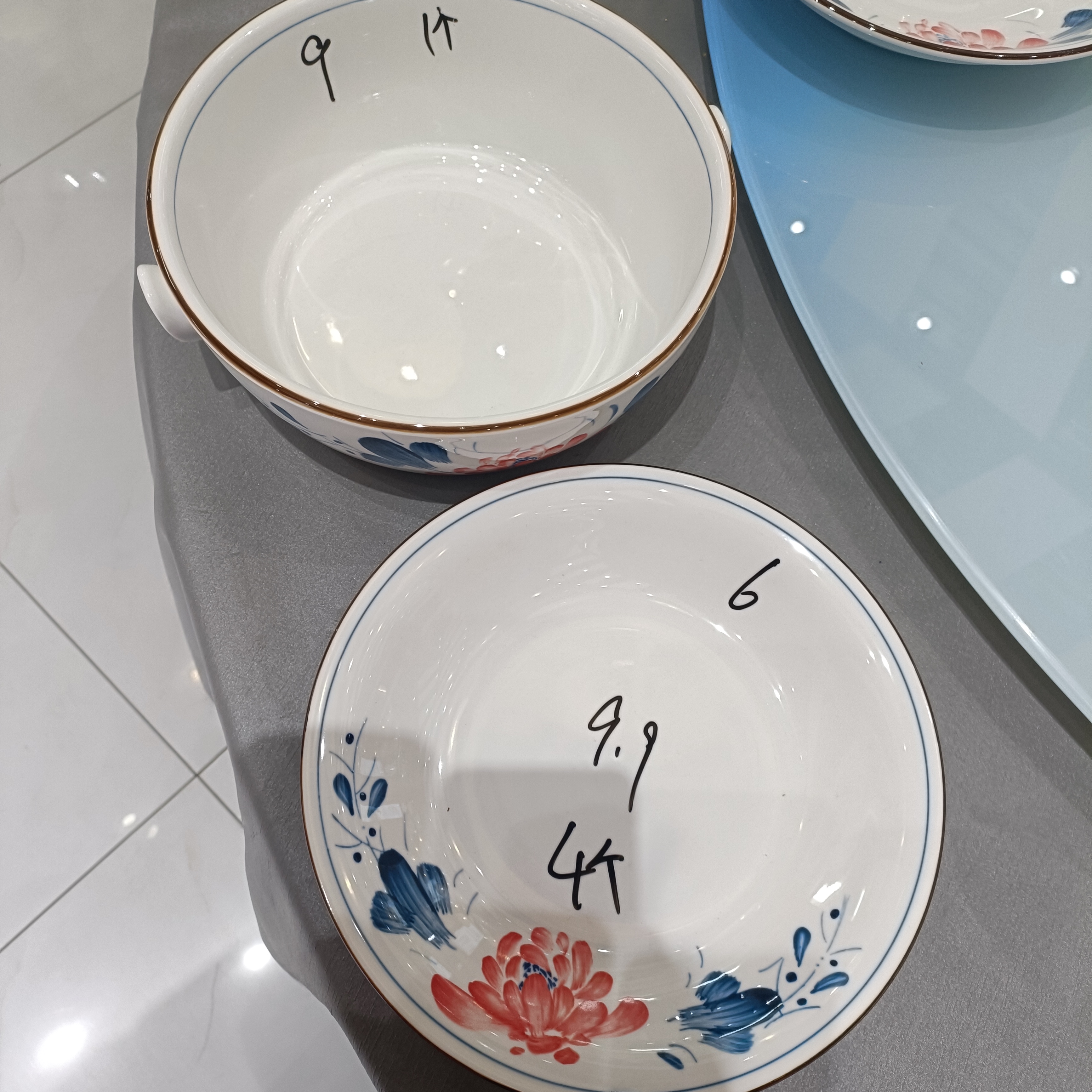 餐具摆台酒店定制盘