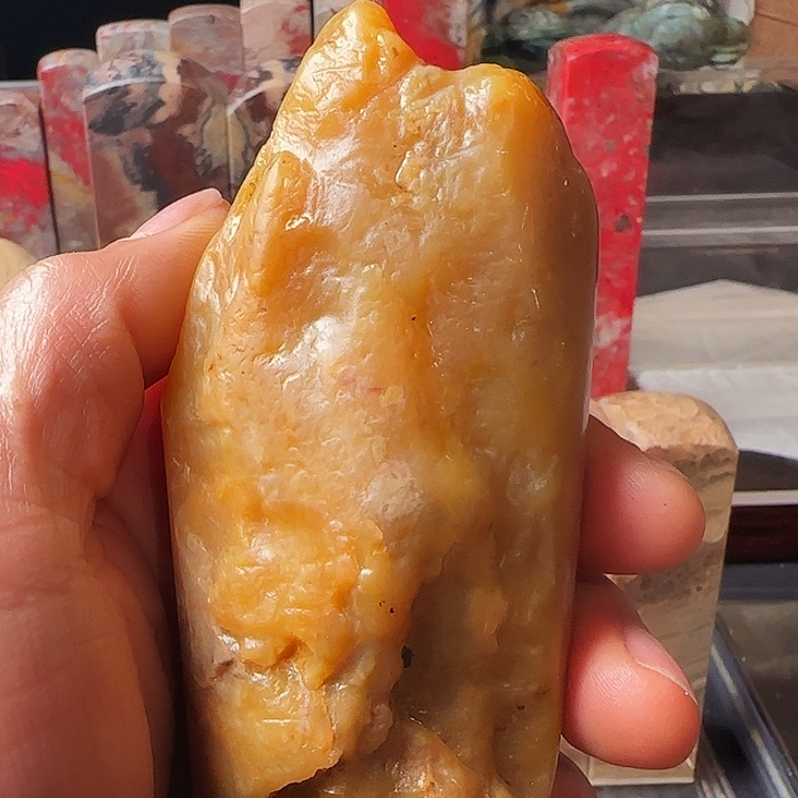 好****昌化石印石昌化田黄原石