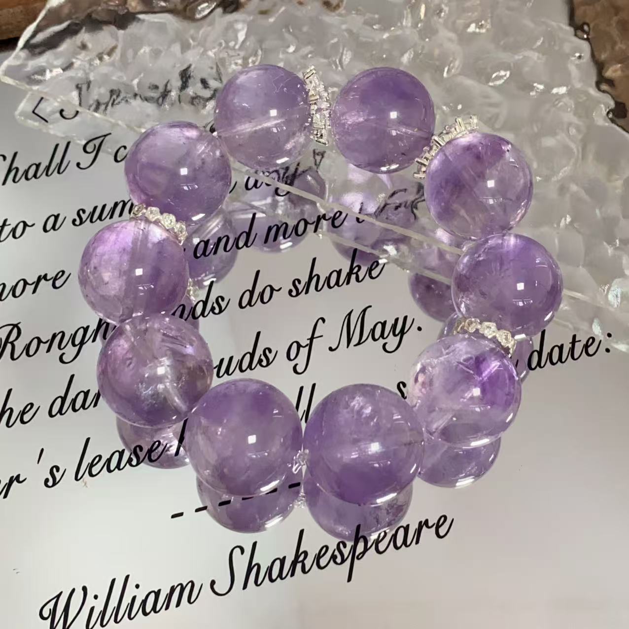 （拍2单）紫水紫葡萄气质送礼女款时尚手串原创设计ZDYSJ00472