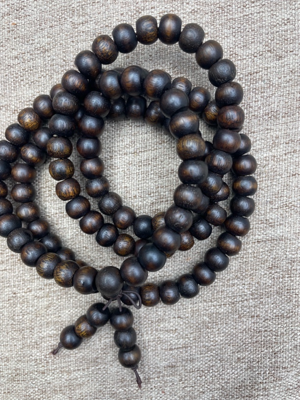 沉香木串文玩老料 手串 11号