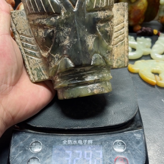 吊坠白玉菩提把件